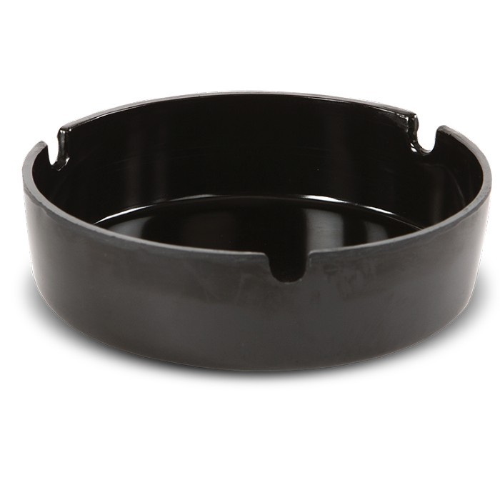 CENICERO MELAMINA M042 NEGRO MASC