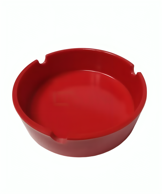 CENICERO MELAMINA CENR ROJO MASC
