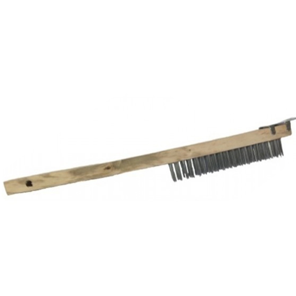 CEPILLO P/PARRILLA EP01 MANGO MADERA 50CM MASC