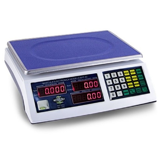 [BPP40CP] BASCULA COMERCIAL B40CP PUERTO SERIAL MASC