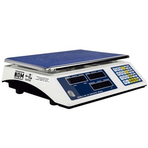 [BAL40] BASCULA BAL40 40kg/2g LCD BAT. 100h, CABLE USO RUDO