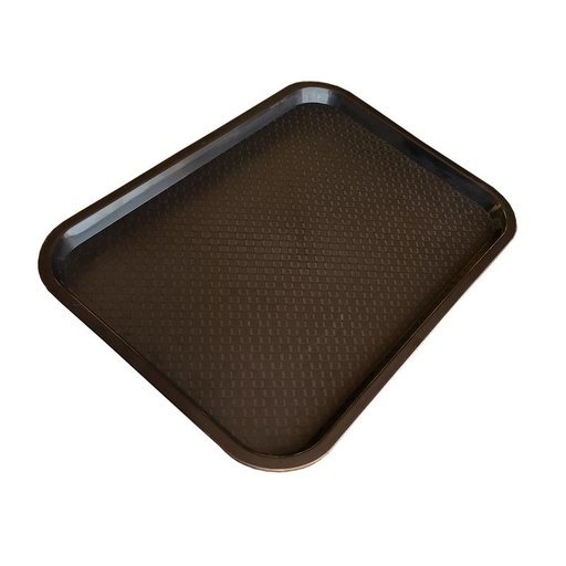 [MCCH1418C] CHAROLA DE SERVICIO M053 PP 14X18" CAFÉ MASC